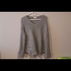 Grey Umgee Sweater